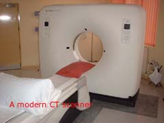 A modern CT scanner